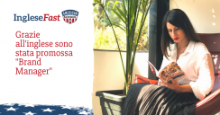 Grazie all’inglese sono stata promossa “Brand Manager”