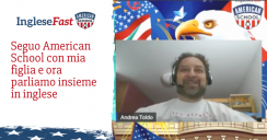 Seguo American School con mia figlia e ora parliamo insieme in inglese